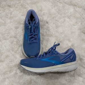Brooks Ghost 14 Blue running shoes Woman’s Size 8 Athletic Sneakers‎